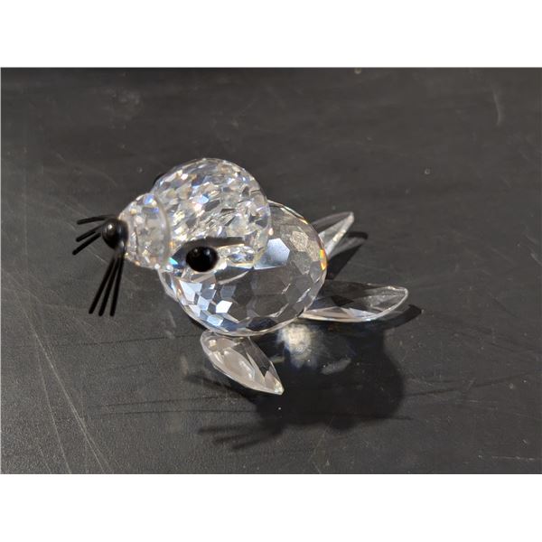 Swarovski Crystal Miniature Figurine "Seal"