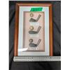 Image 2 : Vintage "History of Golf Evolution of Irons and Ball" Box Display 8.5"x13.5" Tall Framed w/Glass