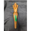 Image 1 : Vintage Wooden Nutcracker Figurine of A Nude Woman 13.5" Long