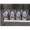 Image 4 : Toronto Blue Jays Ice Pail (4) Glasses Plus Coasters