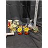Image 4 : (3) Pairs Salt and Pepper Shakers, Misc. dog + Bird Figure
