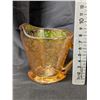Image 2 : Depression Glass Creams Flowered Design