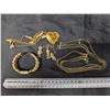 Image 1 : (2) Necklaces (1) Bracelet Watch