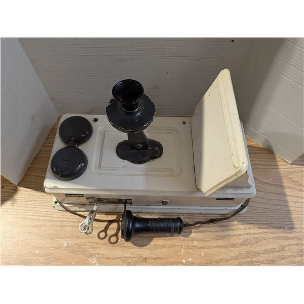Antique Danish wall Mounted Telephone (Cord Detached)