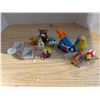 Image 1 : Lot of Vintage Miniature Toys (Nintendo, Sesame Street, Garfield, Charlie Brown, And etc.)