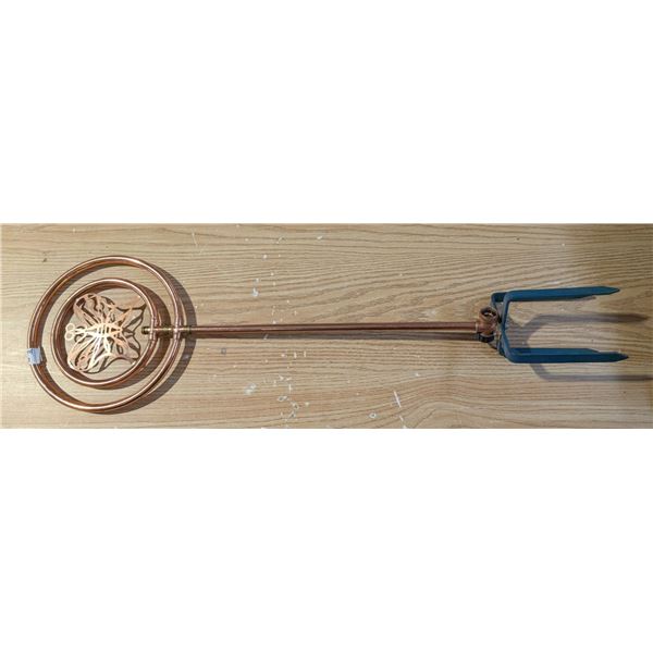 Vintage Lawn Sprinkler Decorative Spinning on Spike