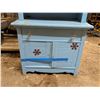 Image 2 : Vintage Blue Children's Dresser 61"x21"x11"