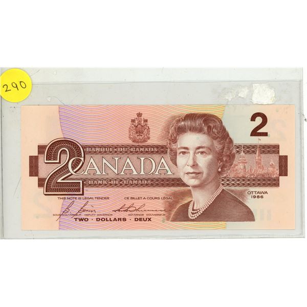 1986 Canadian Two Dollar.
