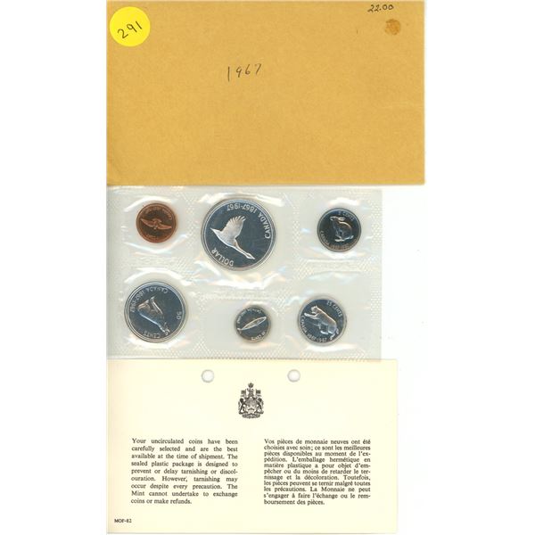 1967 Canadian Uncirculated Set.