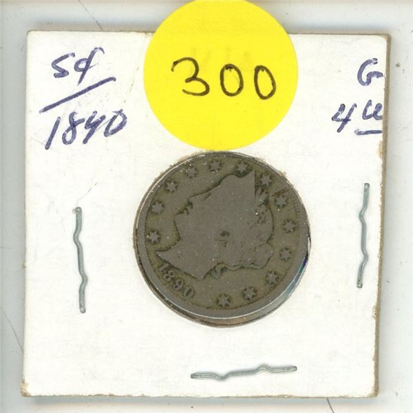 1890 U.S.A Cents.