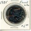 Image 2 : 1985 Proof Like Canadian One Dollar.