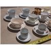Image 3 : 12 china cups and matching saucers