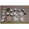 Image 1 : 337-Misc. china cups and saucers