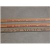 Image 3 : 3 wooden yardstick rulers