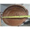 Image 4 : Large vintage wicker laundry basket