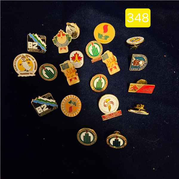 Canada/Sask. Games Pins