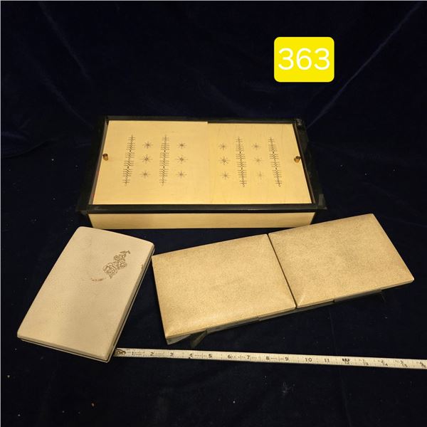 3 Vintage Jewellery Cases