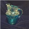 Image 2 : Vintage Anchor Hocking Madrid Blue Pitcher