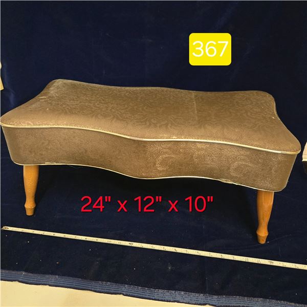 Vintage Foot Stool, Sturdy