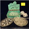 Image 1 : Vintage Snack Set in Original Box, Misc. Pcs. Of other sets