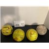 Image 1 : Softballs - 4 in total