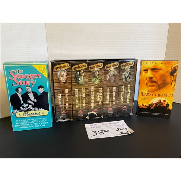 VHS Bonanza & Stooges