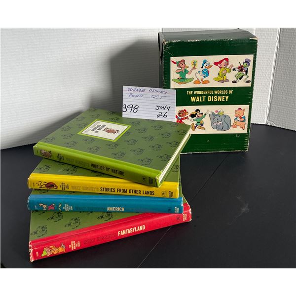 Vintage Disney book set