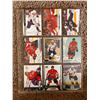 Image 1 : Alexander Ovechkin Hockey Cards - 1 Sheet (9 Cards)