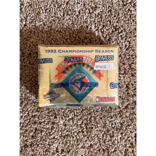 Toronto Blue Jays - 1992 Championship Season - Factory Sealed Baseball Card Set