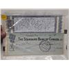 Image 3 : 1927 and 1928 The Standard Bank of Canada Bank Cheque.