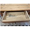 Image 2 : 36x24x30.5 Wooden Table w/ Drawer