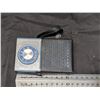 Image 2 : (2) Vintage Pocket Transistor Radios (Not Tested) w/ Leather Case