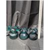 Image 2 : 3 Green Hemingray NO.62, PAT 1893 Insulators