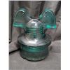 Image 3 : 3 Green Hemingray NO.62, PAT 1893 Insulators