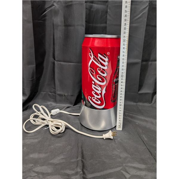 Radio Shack Vintage Coca-Cola Rotating Lamp (Works and OG Box)