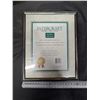 Image 2 : Klondike Deed of One Square Inch of Land (Quaker Oats Promo) W/ Frame