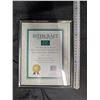 Image 3 : Klondike Deed of One Square Inch of Land (Quaker Oats Promo) W/ Frame