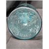 Image 3 : (2) Vintage Atlas E-Z Seal Blue Jars