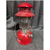 Image 3 : Vintage Red Coleman Lantern  NO. 550 200 Use Generator No T-66 (w/wood Box) and Vintage Bucket