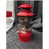 Image 5 : Vintage Red Coleman Lantern  NO. 550 200 Use Generator No T-66 (w/wood Box) and Vintage Bucket