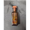 Image 1 : Vintage Amber Poison Bottle With Rubber Stopper