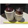 Image 1 : Moonshine jug and pickel jar