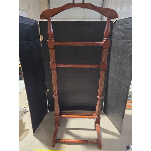 gentlemens coat rack- 36"H