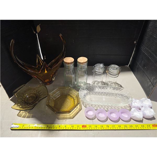 Lot of misc glassware