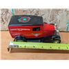 Image 8 : (3) Canadian tire branded Vehicles Vintage Delivery Truck Money Bank, Runabout Bank, and Delivery Va