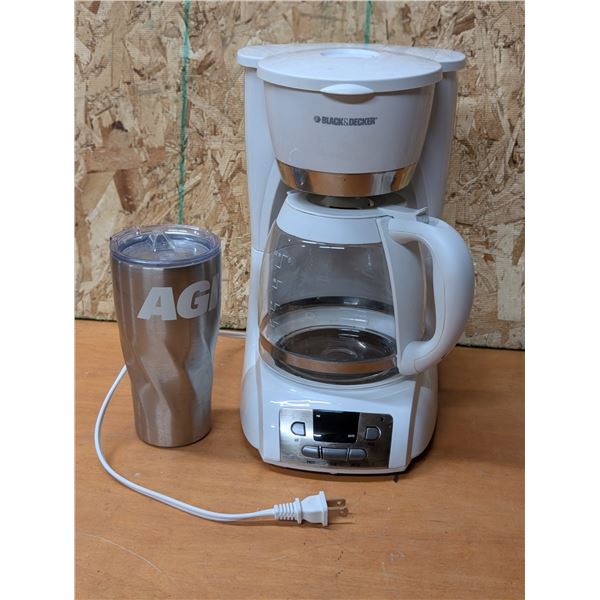 Black And Decker Coffee Maker (makes 12 Cups Pot) W/ AGI Furnace/Mug