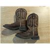 Image 1 : Pair of  Childs Cowboy Boots Justin Gypsy Size 5B