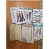 Image 1 : Lot of sewing patterns