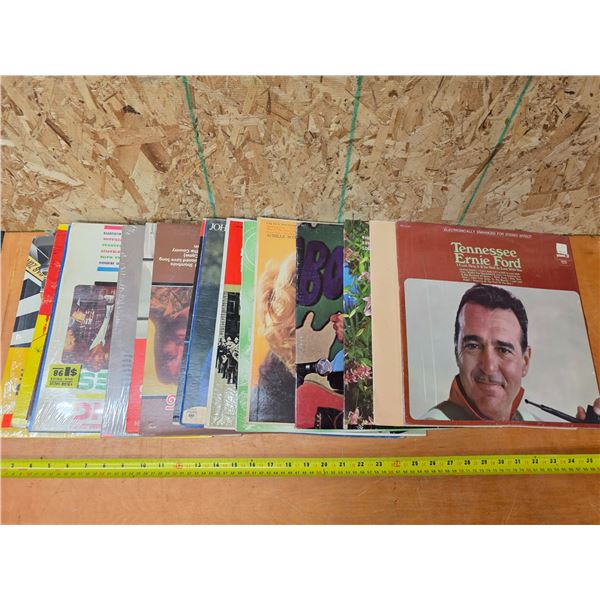 Lot of vinyl records