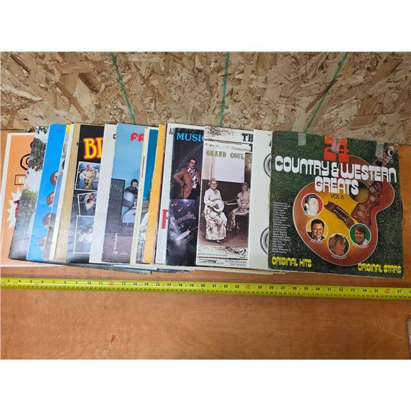 Lot of vinyl records